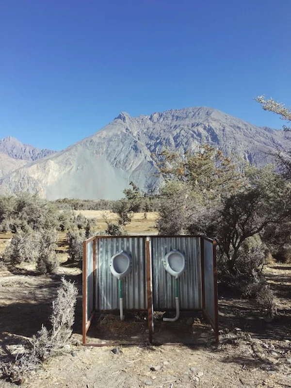 Zbudowana struktura na krajobrazie